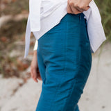 Jackie Pant - Mykonos Blue