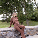 Falmouth Turtleneck - Chocolate