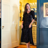 Chloe Caftan Velvet - Noir