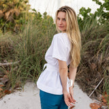 Jackie Pant - Mykonos Blue