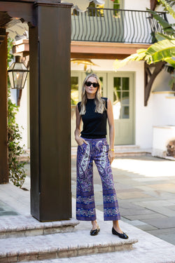 Babe Pant - Palm Beach Paisley