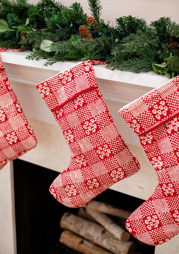 red christmas stocking