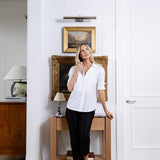 Tuxedo Shirt - Blanc