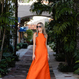 Jane Dress - Tangerine