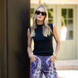Babe Pant - Palm Beach Paisley