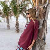 Sutton Tunic Dress - Rust