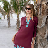 Sutton Tunic Dress - Rust