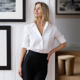 Tuxedo Shirt - Blanc
