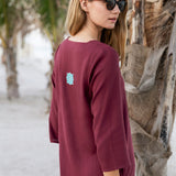 Sutton Tunic Dress - Rust