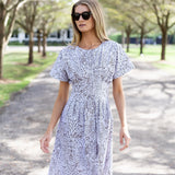 Lila Dress Poplin - Coco Cassis