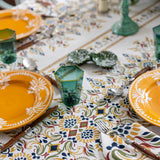 Ecru Fleur Dinner Napkins