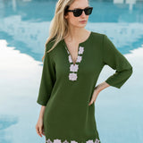 Sutton Tunic Dress - Moss