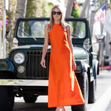 Jane Dress - Tangerine