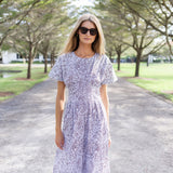 Lila Dress Poplin - Coco Cassis