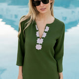 Sutton Tunic Dress - Moss