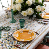 Ecru Fleur Dinner Napkins
