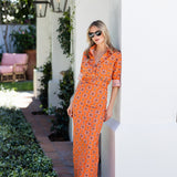 The JA Husband Shirt - Tangerine Mezcal