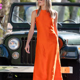 Jane Dress - Tangerine