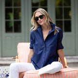 The Carolyn Shirt - Peacoat