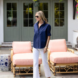 The Carolyn Shirt - Peacoat