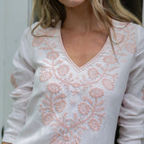 Brigette Dress - Shell Pink