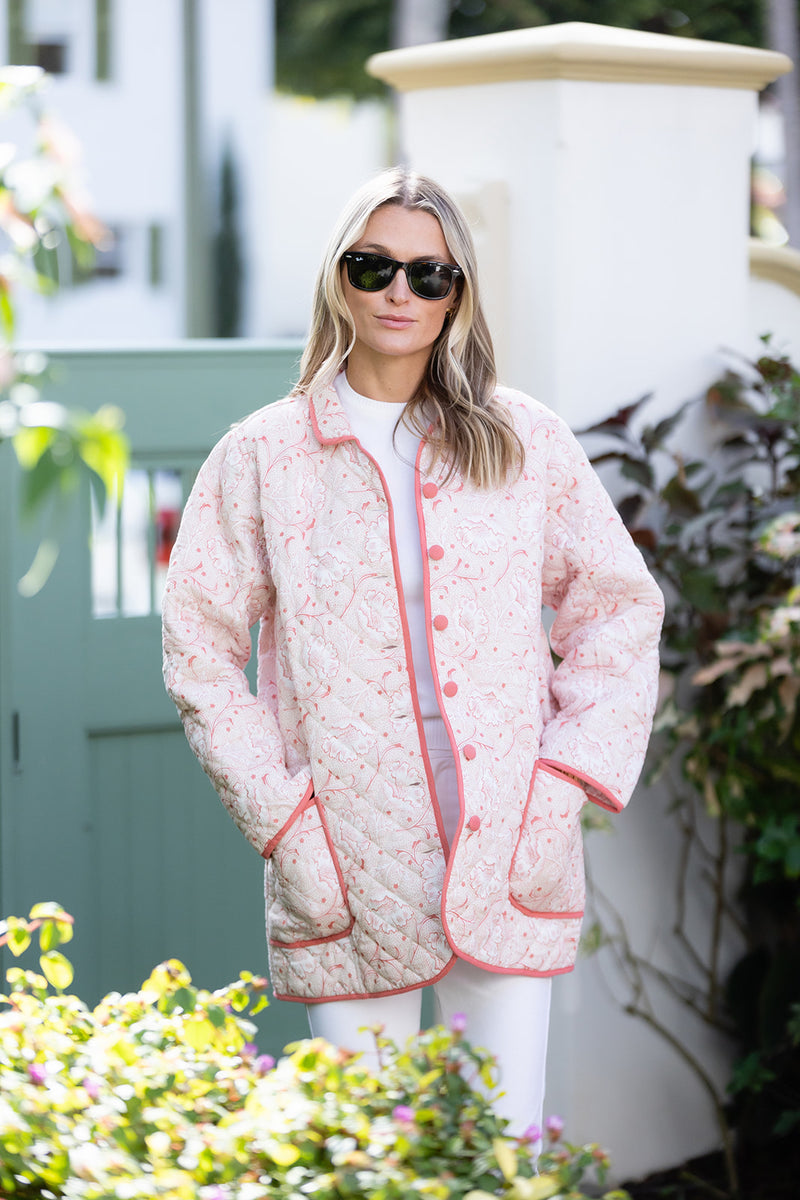 Oversized Dakota Jacket - Rose Mongibello