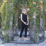 Blair Top Velvet - Noir