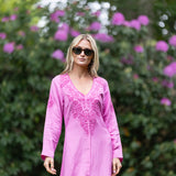 Chloe Caftan - Wild Orchid