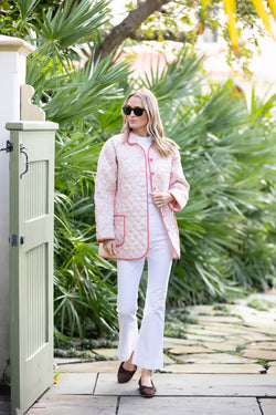 Oversized Dakota Jacket - Rose Mongibello