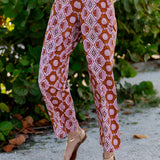 Charley Pant - Orchid Palazzo Tile