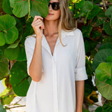Talia Dress - Blanc