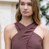 Camille Jumpsuit Linen - Coco