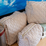 Coco Ticking Stripe Toiletry Set