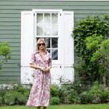 The JA Shirtdress - Wild Orchid Cap Ferrat