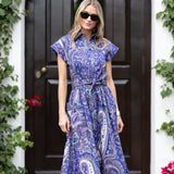 Betty Dress - Palm Beach Paisley