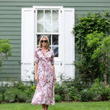 The JA Shirtdress - Wild Orchid Cap Ferrat