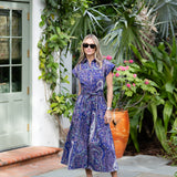 Betty Dress - Palm Beach Paisley