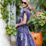 Betty Dress - Palm Beach Paisley