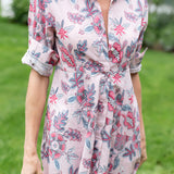 The JA Shirtdress - Wild Orchid Cap Ferrat
