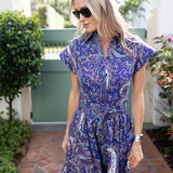 Betty Dress - Palm Beach Paisley