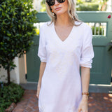 Brigette Dress - Blanc
