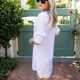 Brigette Dress - Blanc