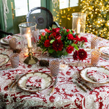 Scarlet Vine Dinner Napkin