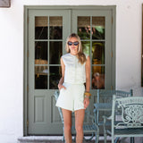 Blair Top Linen - Pistachio
