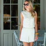 Cabana Short Linen - Pistachio