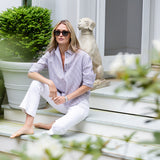 Carolyn Shirt Striped - Coco