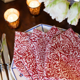 Crimson Cassis Dinner Napkins