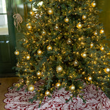 Scarlet Vine Tree Skirt