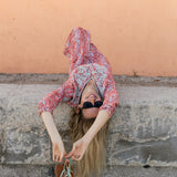 Chloe Caftan Printed - Celeste Paisley
