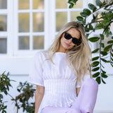 Emma Top - Blanc